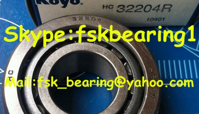 32204 Single Row Tapered Roller Bearings for Robot Hand Machine 0