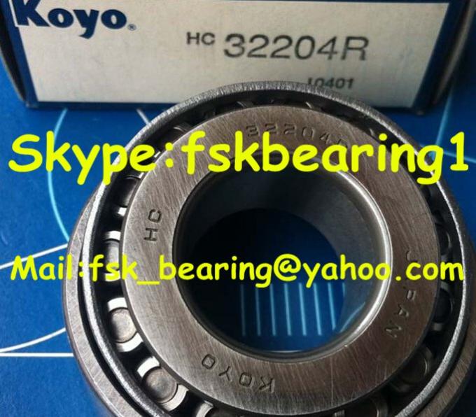 32204 Single Row Tapered Roller Bearings for Robot Hand Machine 1