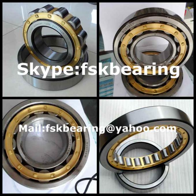 1.29kg Heavy Load Truck Cylindrical Roller Bearing 75mm × 130mm × 25mm 1