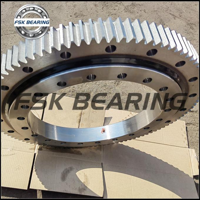 Thicked Steel RKS.921155203001 Slewing Ring Bearing 233*403.5*55mm No Gear Teeth 3
