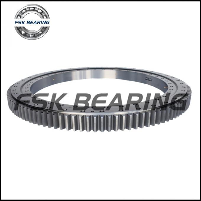RKS.121405202001 Slewing Ring Bearing 378*589.5*75mm Four Point Contact Ball Bearing 2