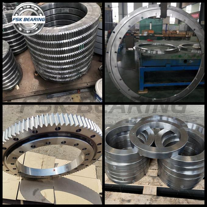 060.25.1255.575.11.1403 Slewing Ring Bearing 1157*1353*63mm Four Point Contact Ball Bearing 4