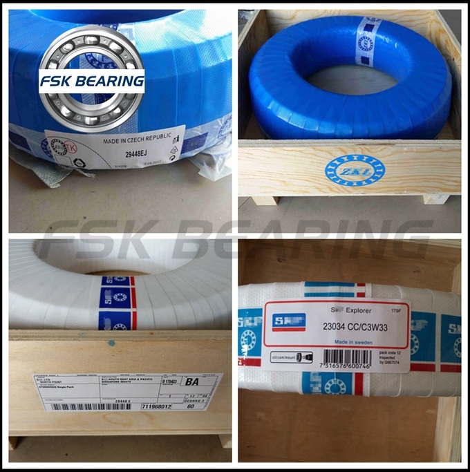 P5 P4 23948-MB-C3 Spherical Roller Bearing 240*320*60 mm For Road Roller Brass Cage 5