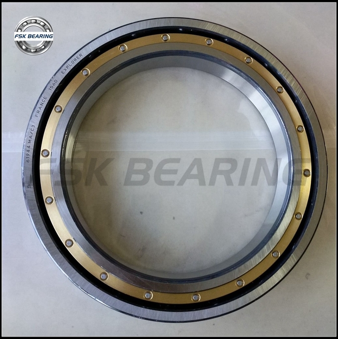 Brass Cage 61968MA Deep Groove Ball Bearing 340*460*56 mm Thin Section 1
