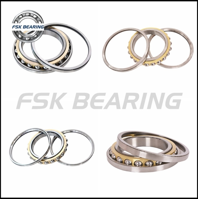 ABEC-5 4605-2RS 186705 Single Row Angular Contact Ball Bearing 25*67*20.6 mm Steel Cage Brass Cage 5