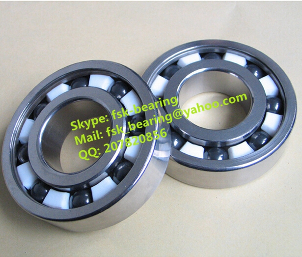 High Speed Si3N4 Hybrid Ceramic Ball Bearings 6001 6002 6003 6004 6005 6006 1