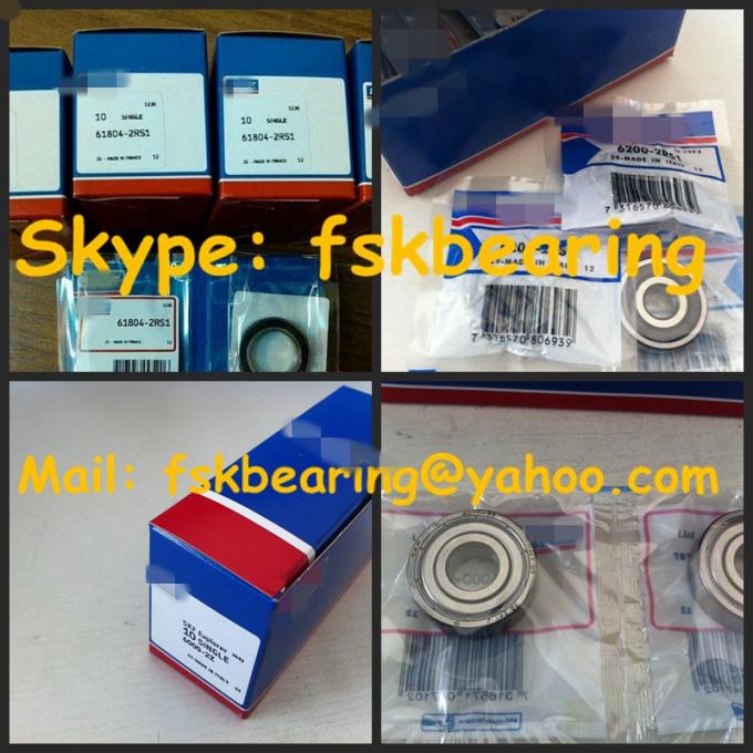 300℃ High Temperature 61805-2RS1 Mini Ball Bearings Double Sealed 2