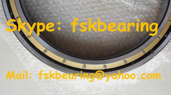 61864 Slim Section Deep Groove Ball Bearings Brass Cage , ABEC-5 2