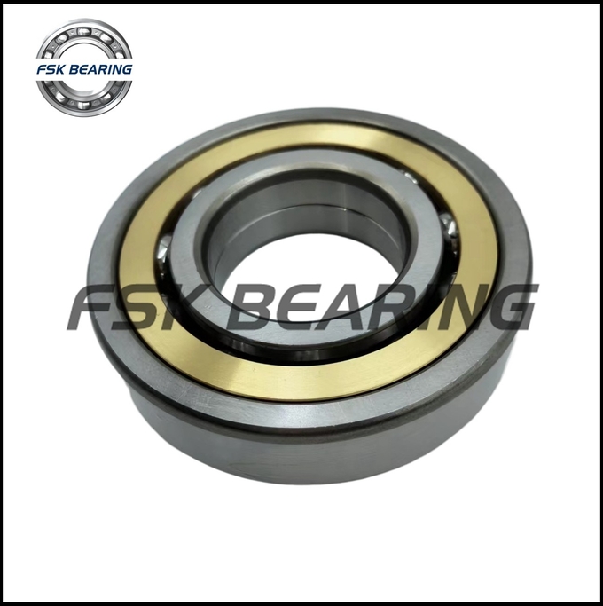 Four Point QJ309MA Angular Contact Ball Bearing 45 × 100 × 25 Mm Brass Cage Radial Load 1